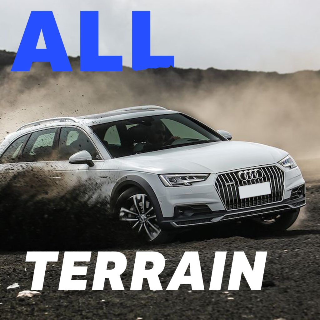 All-terrain, Audi A6 allroad grigia