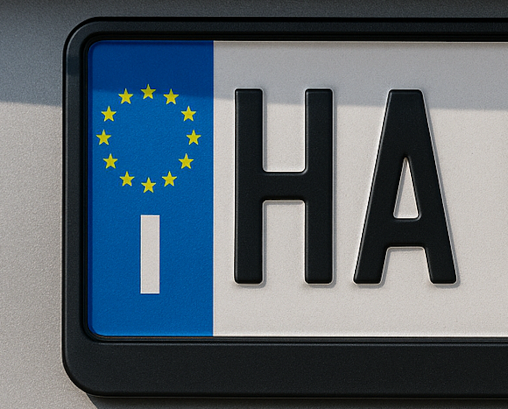 Targhe auto lettera H