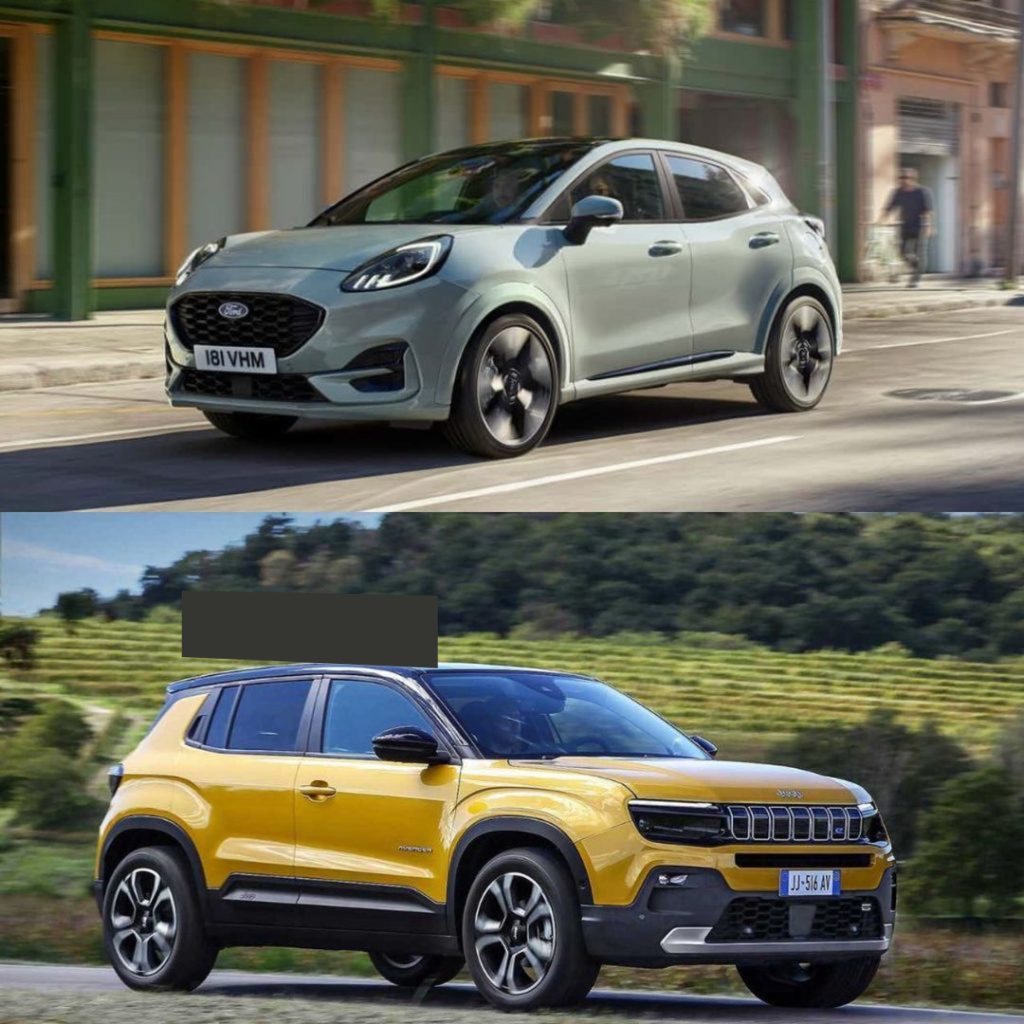 Ford Puma vs Jeep Avengers